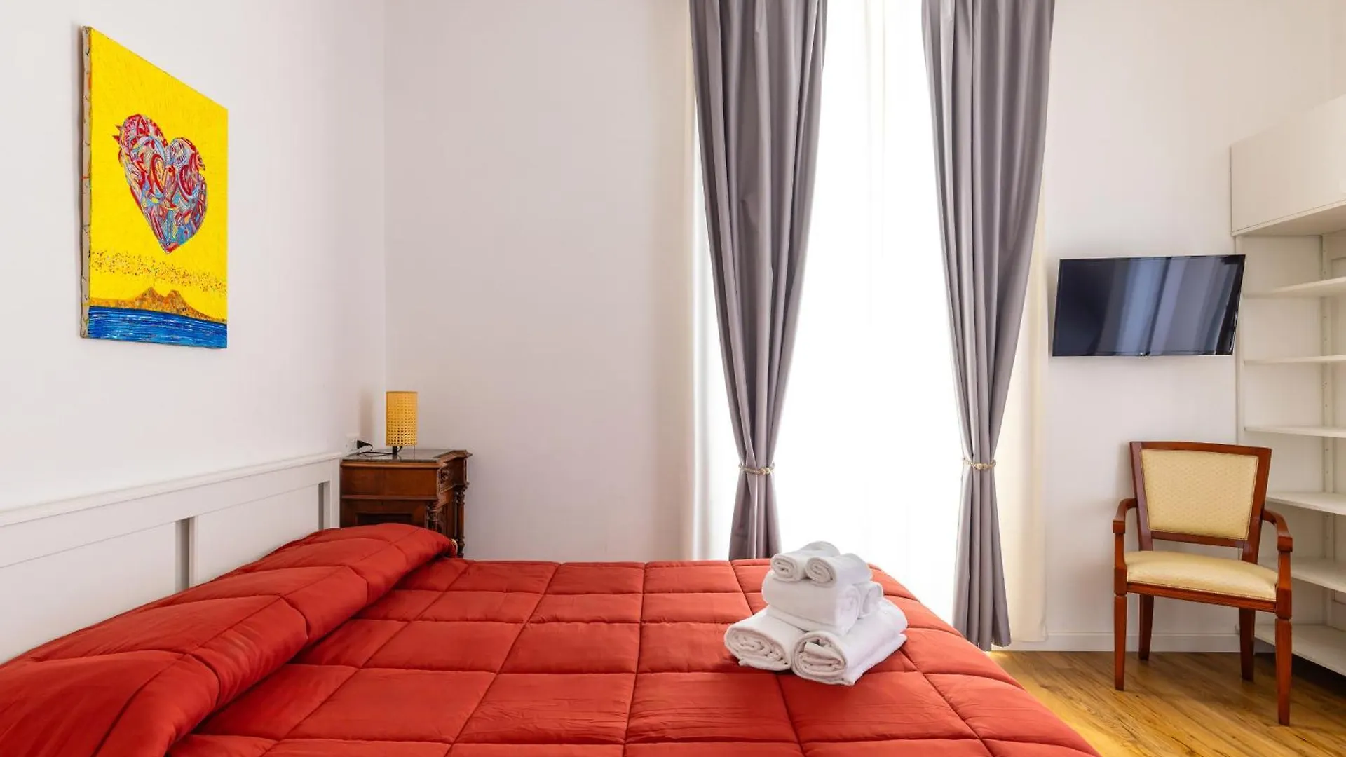 Barrio 133 - Double Bedroom In Center By Napoliapartments 0*, Naples Italy